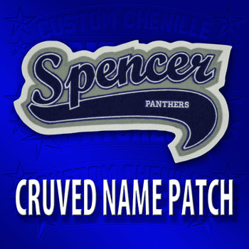 Curved Name Patch