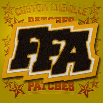 FFA Block Letter Chenille Patch