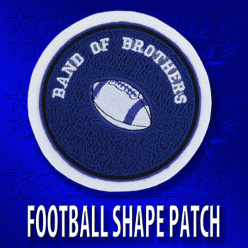 Football Shape Patches