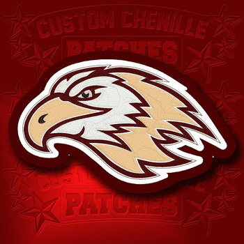 Hawk Head Mascot Patch