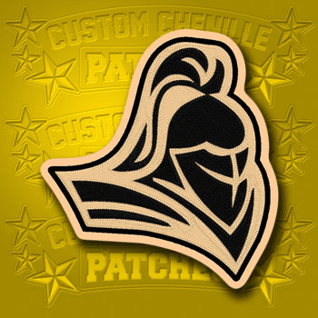 Knight Head Mascot Patch