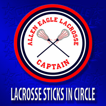 Lacrosse Sticks in Circle