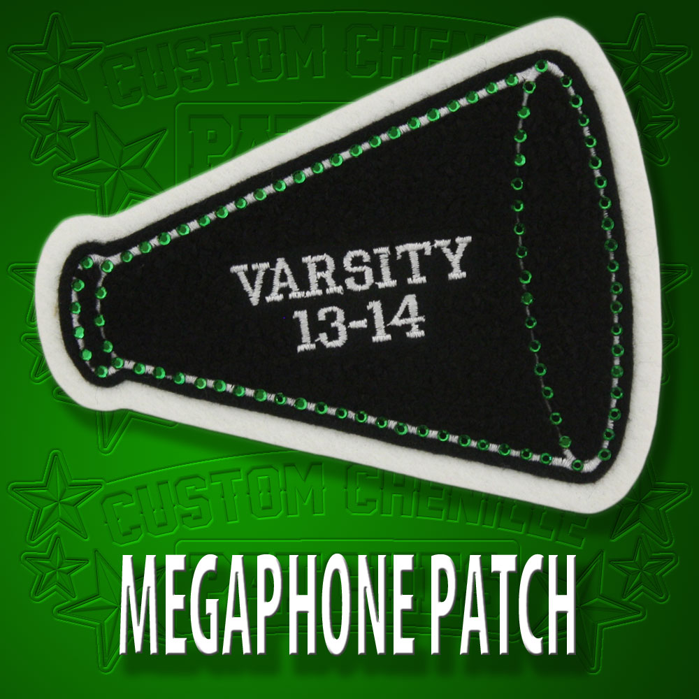 Cheerleading Megaphone Patch