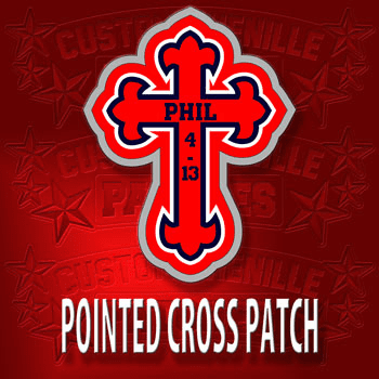Pointed Cross Patch