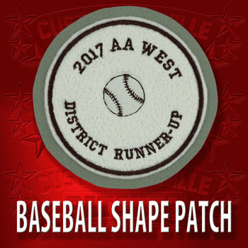 Shape Baseball Patch