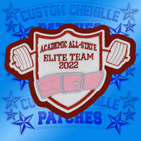 Shield with Belt and Weight Bar