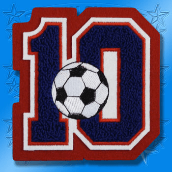Soccer Number Patch