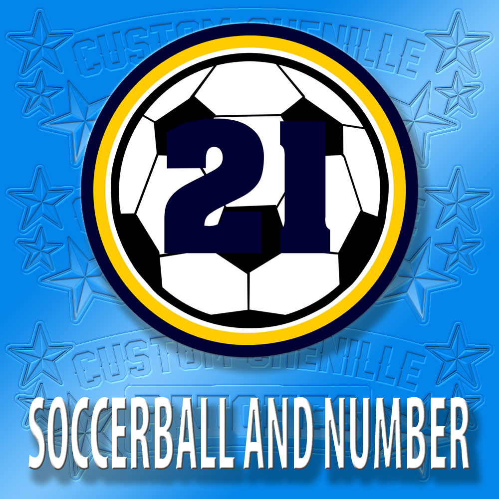 Soccerball with Number