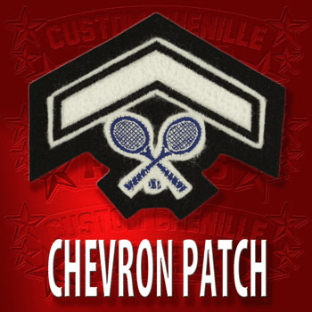 Tennis Chevron Patch