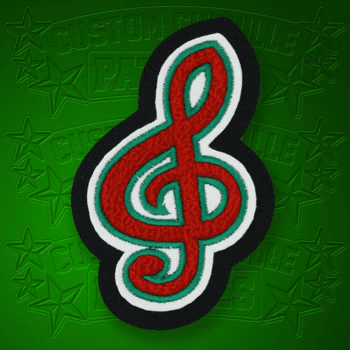 Treble Cleff Patch