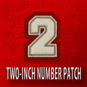 Two Inch Block Number