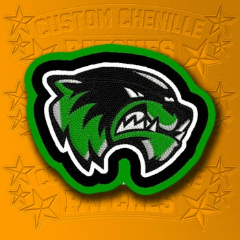 Wolverine Mascot Patch