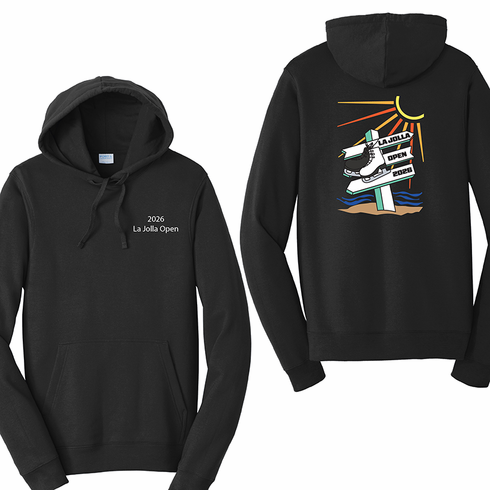 2026 La Jolla Open Pullover <br> Sweatshirt - Black