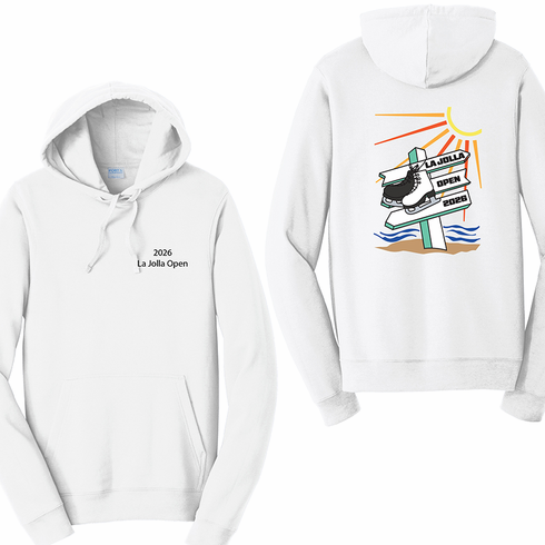 2026 La Jolla Open Pullover <br> Sweatshirt - White