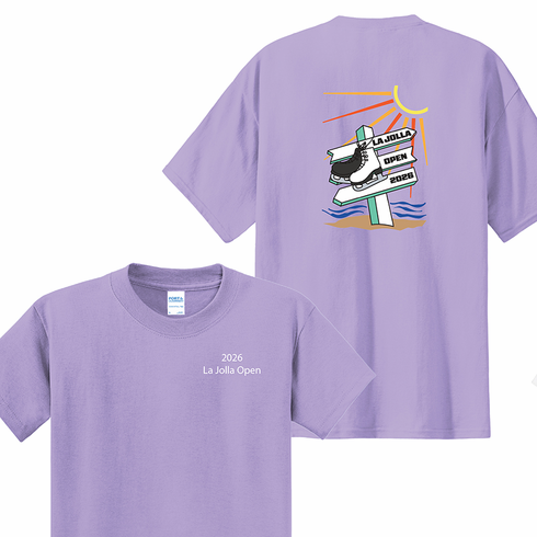 2026 La Jolla Open T-shirt <br> Lavander
