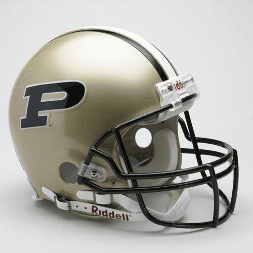 Mike Alstott Signed Purdue Pro Line Authentic Helmet