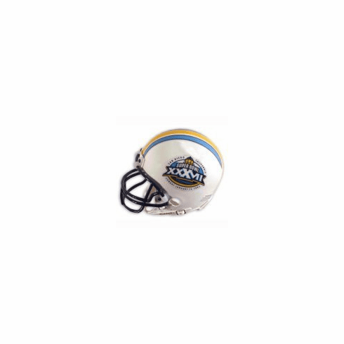 Mike Alstott Signed Super Bowl XXXVII Mini Helmet