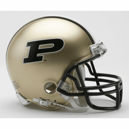 Purdue Boilermakers Riddell Mini Football Helmet