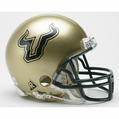 South Florida Bulls (USF) Riddell Mini Football Helmet