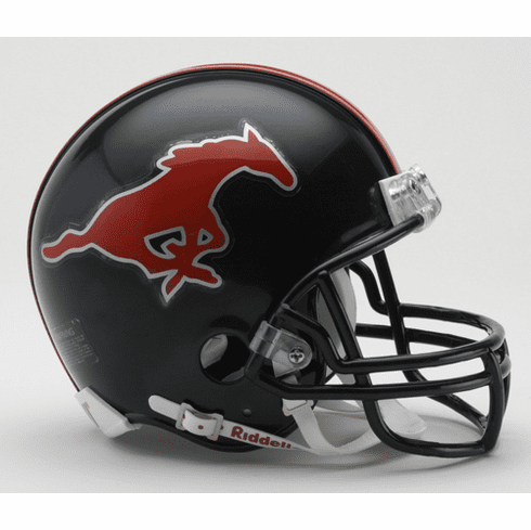 Southern Methodist Mustangs Riddell Mini Football Helmet