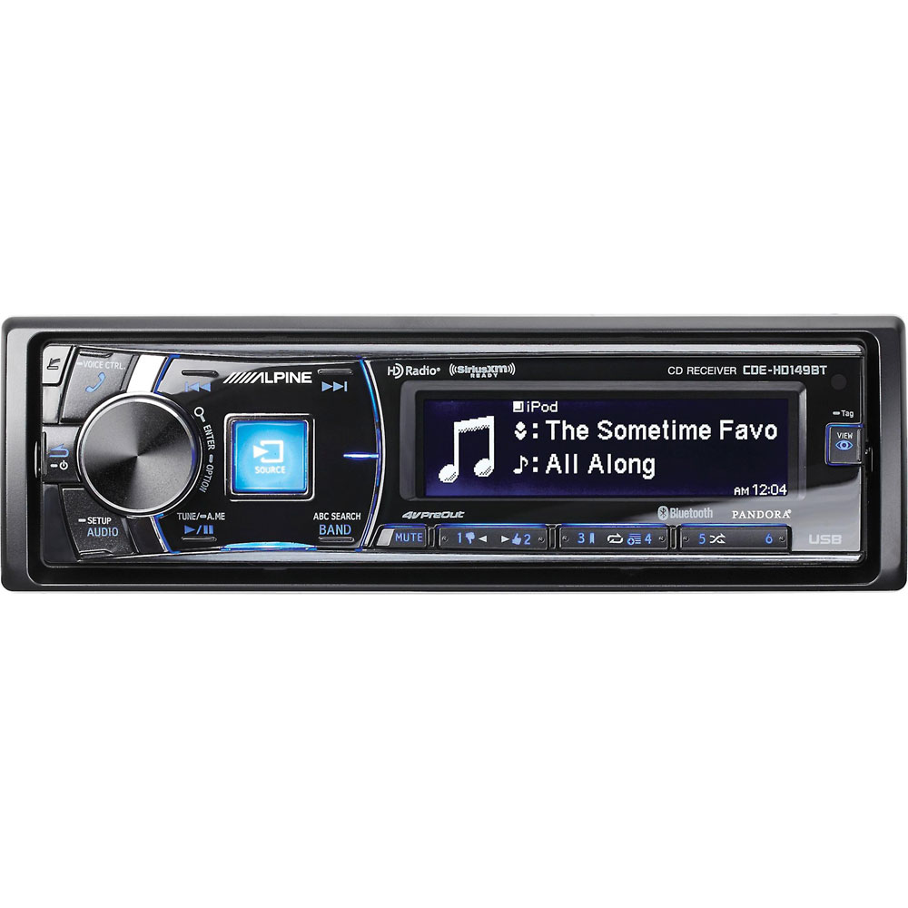 Alpine CDEHD149BT Advanced Bluetooth® CD Receiver