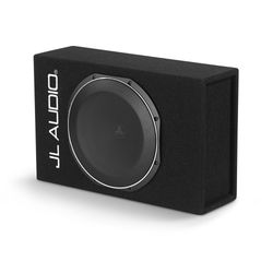 JL Audio PowerWedge+ ACS112LG-TW1 400W Amplified Subwoofer Sealed-Enclosure System with Single 12" 12TW1 Subwoofer