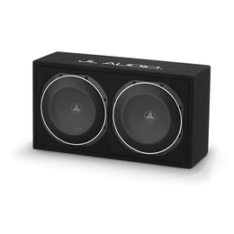 JL Audio Subwoofer Box CLS110RG-W7AE – Cassa Chiusa 25 Cm (10") Con Protezioni In Alluminio, 750 Watt RMS, 3 Ohm, Frontale Piano Lacquer Nero