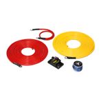 JL Audio XMD-PCS50A-1-L20 6 AWG Amp Kit Premium 6 AWG 12-Volt Power Connection System for Single Amplifier Located up to 20 Feet
