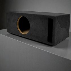 LAB PreFab� 0.80 ft^3 Ported MDF Enclosure Box for Single 8" Round Car Subwoofer
