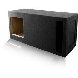 LAB PreFab 3.00 ft^3 Ported MDF Enclosure Box for Single 12" Kicker SoloBaric Square Subwoofer