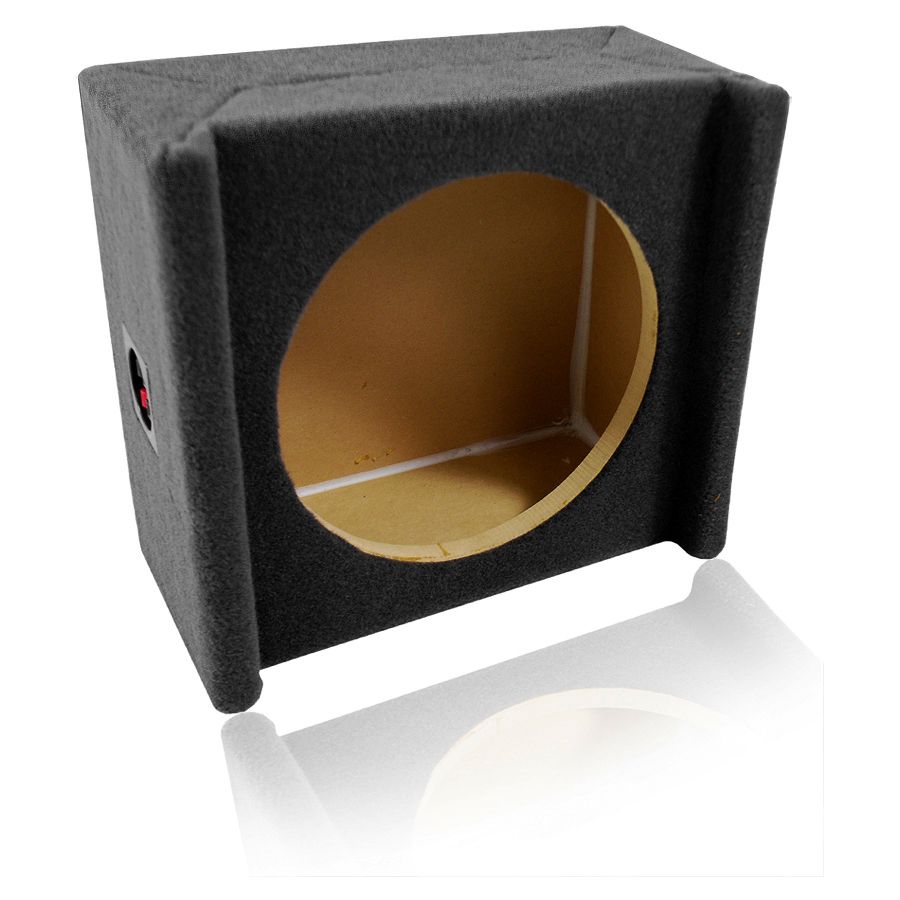 LAB PreFab™ 0.27 ft^3 Sealed Downfire MDF Enclosure Box for Single 10