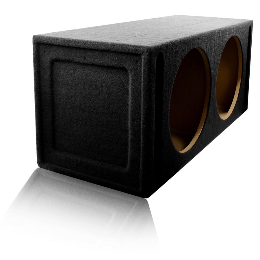 LAB PreFab™ 3.70 ft^3 Ported MDF Enclosure Box for Dual 15" Round Car