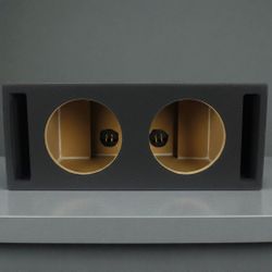LAB PreFab� 1.00 ft^3 Ported MDF Enclosure Box for Dual 8" Round Car Subwoofers