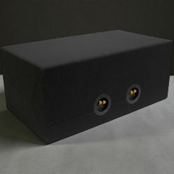 LAB PreFab� 1.00 ft^3 Ported MDF Enclosure Box for Dual 8" Round Car Subwoofers