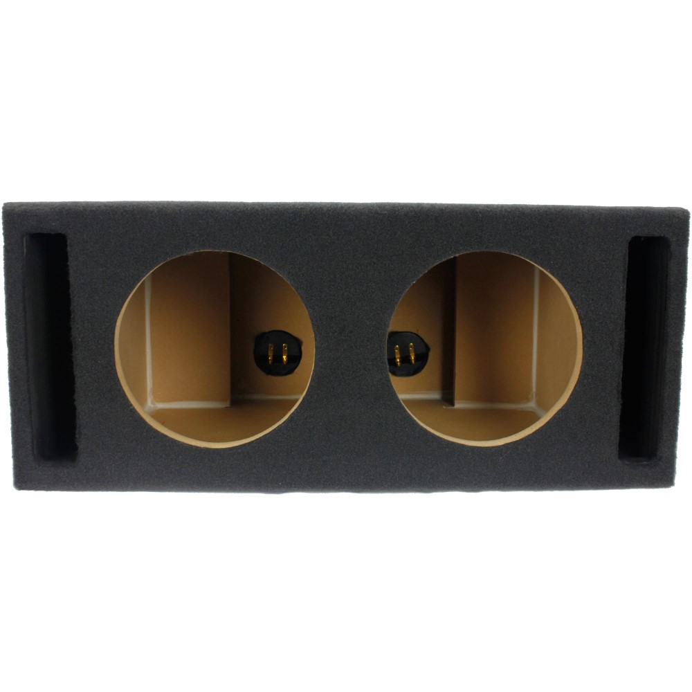 LAB PreFab™ 1.06 ft^3 Ported MDF Enclosure Box for Dual 8" Round Car
