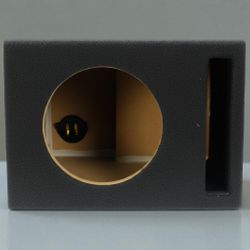 LAB PreFab 0.50 ft^3 Ported MDF Enclosure Box for Single 8" Round Car Subwoofer