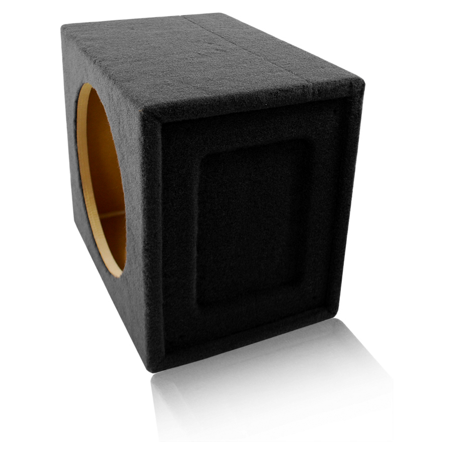LAB PreFab™ 1.00 ft^3 Sealed MDF Enclosure Box for Single 12" Round Car