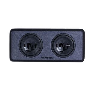 Memphis Audio PRXE10D2 10" 500W RMS Power Reference Series 2-Ohm Dual Loaded Enclosure