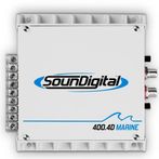 SounDigital 400.4D MARINE Marine Line-Series 400W 4-Channel Amplifier