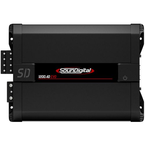 SounDigital 1200.4D EVO Evo Line-Series 1200W 4-Ohm 4-Channel