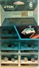 TDK MC60 Microcassette Tapes 6 Pack