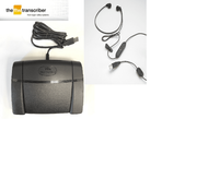 FTW Transcription Kit with Infinity 3 Foot Pedal and Spectra USB Headset FTW Transcription Kit with Infinity 3 Foot Pedal and Spectra USB Headset