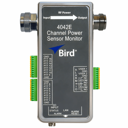 4042E-1-430513-0201, PTT Channel Power Sensor Monitor, Ethernet N(M) - N(F) 