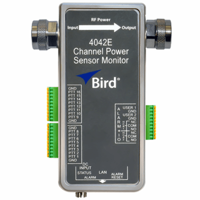 4042E-1-430513-0202, PTT Channel Power Sensor Monitor, Ethernet N(M) - N(M) 