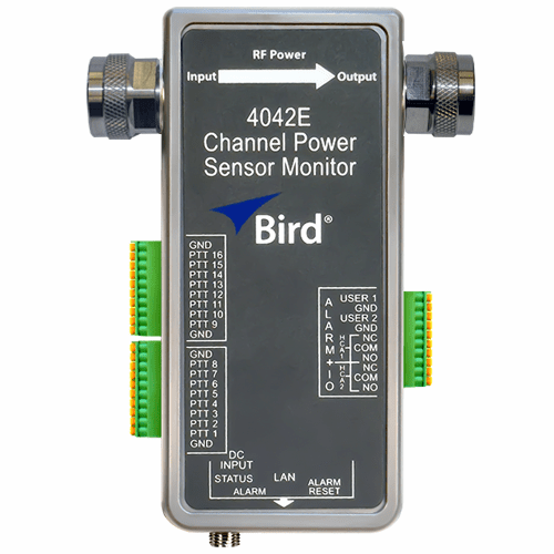 4042E-1-430513-0202, PTT Channel Power Sensor Monitor, Ethernet N(M) - N(M) 