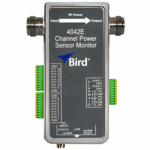 4042E-1-430513-0303, PTT Channel Power Sensor Monitor, Ethernet 4.3/10(F) - 4.3/10(F)