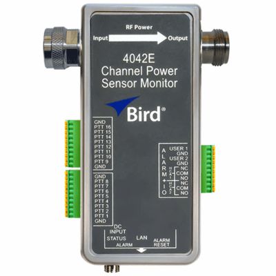 4042E-1-430513-0403, PTT Channel Power Sensor Monitor, Ethernet 4.3/10(M) - 4.3/10(F)