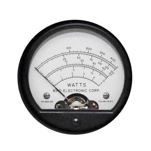 Bird RPK2120-015, Meter Assy for 4304A RF Wattmeter | Bird RF