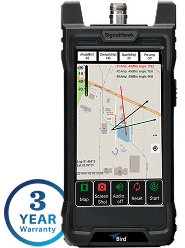 SH-60S-AOA, SignalHawk 9 kHz to 6 GHz, RF Spectrum Analyzer