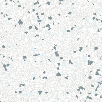 American Biltrite Texas Granite White Blue 24"